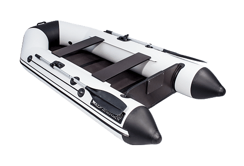 AKVA 2800 Slan'-knizhka kil' Svetlo-seryj chernyj (3) Лодка ПВХ Аква 2800 Слань-книжка киль Светло-серый/черный