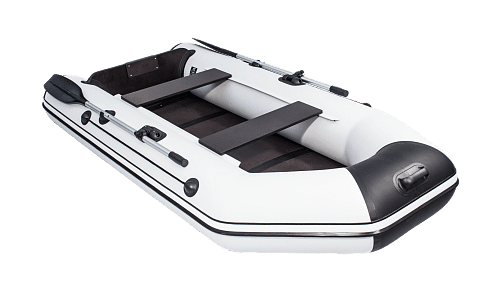 AKVA 2800 Slan'-knizhka kil' Svetlo-seryj chernyj (4) Лодка ПВХ Аква 2800 Слань-книжка киль Светло-серый/черный