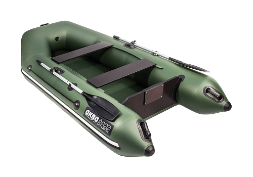 AKVA 2900 zelenyj (3) Лодка _ПВХ_АКВА 2900 зеленый