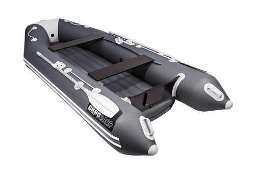 AKVA 3400 NDND Grafit svetlo-seryj (3) Лодка _ПВХ_АКВА 3400 НДНД Графит/светло-серый