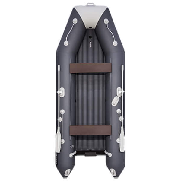 AKVA 3600 NDND Grafit svetlo-seryj 123 Лодка ПВХ АКВА 3600 НДНД Графит/светло-серый