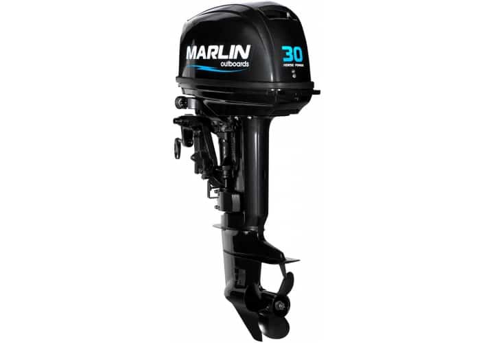 Lodochnyj motor MARLIN MP 30 AWRS 2-h taktnyj motorlodki.by Лодочный мотор MARLIN MP 30 AWRS 2-х тактный motorlodki.by