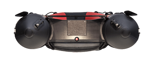 Riv'era Kompakt 2900 NDND Kombi krasnyj chernyj (6) Лодка ПВХ Ривьера Компакт 2900 НДНД "Комби" красный/черный