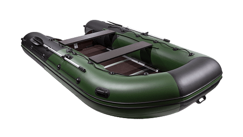 Riv'era Maksima 3800 SK Kombi chernyj, zelenyj (3) Лодка ПВХ Ривьера Максима 3800 СК "Комби" черный/зеленый