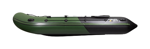 Riv'era Maksima 3800 SK Kombi chernyj, zelenyj Лодка ПВХ Ривьера Максима 3800 СК "Комби" черный/зеленый