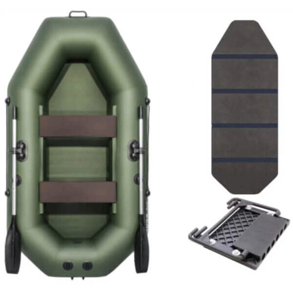 Лодка ПВХ Аква-Мастер 240ЖСТ (зеленый) 123 Лодка ПВХ "Аква-Мастер" 240_260_280ЖСТ (зеленый)