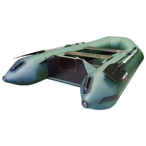 Lodka PVH Hanter 290 L серый зеленый motorlodki.by 2