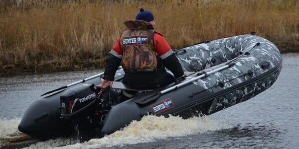 Лодка ПВХ Хантер 350 ПРО Камуфляж 2 Лодка ПВХ Хантер 350 ПРО Камуфляж