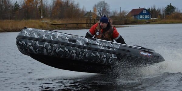 Лодка ПВХ Хантер 350 ПРО Камуфляж 3 Лодка ПВХ Хантер 350 ПРО Камуфляж