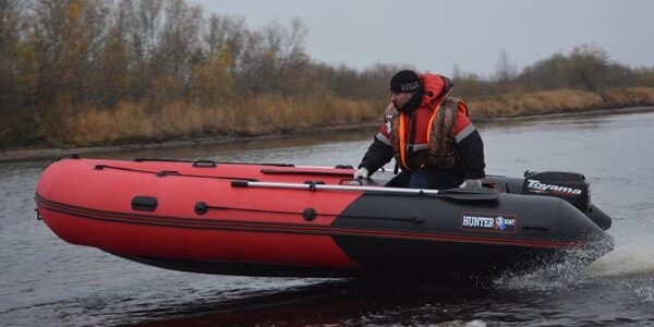 Лодка ПВХ Хантер 420 ПРО 7
