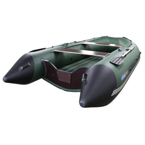 Лодка ПВХ профмарин ProfMarine PM 400 Air (зеленый серый черный)