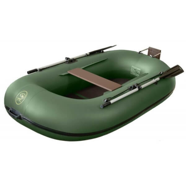 Лодка ПВХ Flinc BoatMaster 250 Эгоист Люкс зеленый