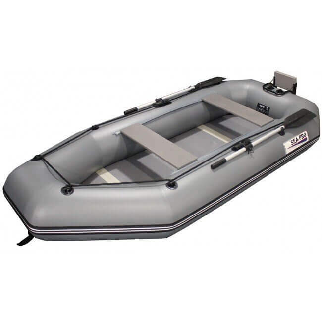 Лодка ПВХ Sea-Pro 260K зеленый серый 2 Лодка ПВХ Sea-Pro 260K зеленый серый 123
