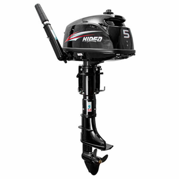 Лодочный моторы Hidea HD 5F HS (встроенный бак 12 л)