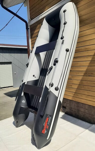 Лодка надувная ПВХ Таймень RX 3900 НДНД светло-серыйчерный_5 Лодка надувная ПВХ Таймень RX 3900 НДНД светло-серыйчерный