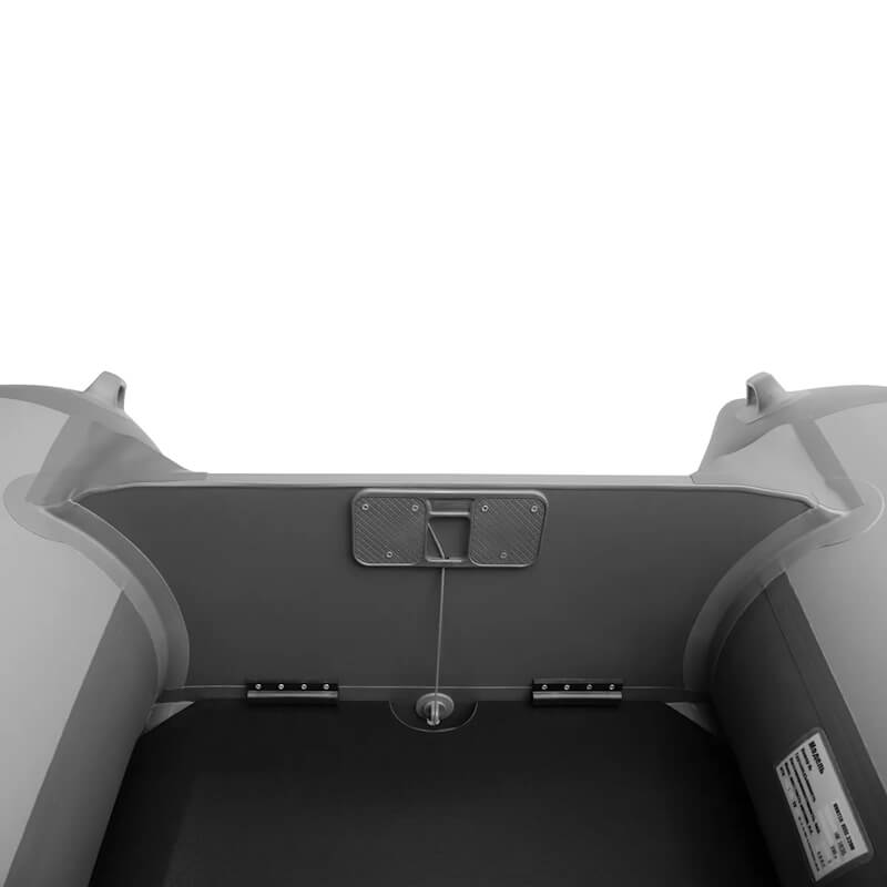 Моторная лодка ПВХ Hunter Keel 3000 (Серый-Графит)_4