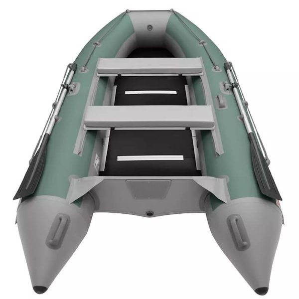 Лодка ПВХ Roger Hunter Keel 3000 Зеленый-Серый