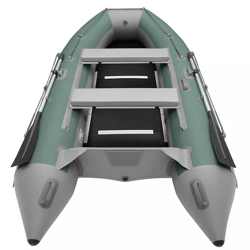 Моторная лодка ПВХ Hunter Keel 3000 (Зеленый-Серый)_10 Лодка ПВХ Roger Hunter Keel 3000 Зеленый-Серый