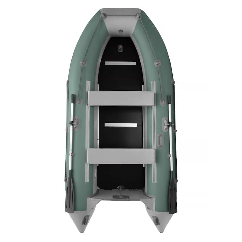 Моторная лодка ПВХ Hunter Keel 3000 (Зеленый-Серый)_12 Лодка ПВХ Roger Hunter Keel 3000 Зеленый-Серый